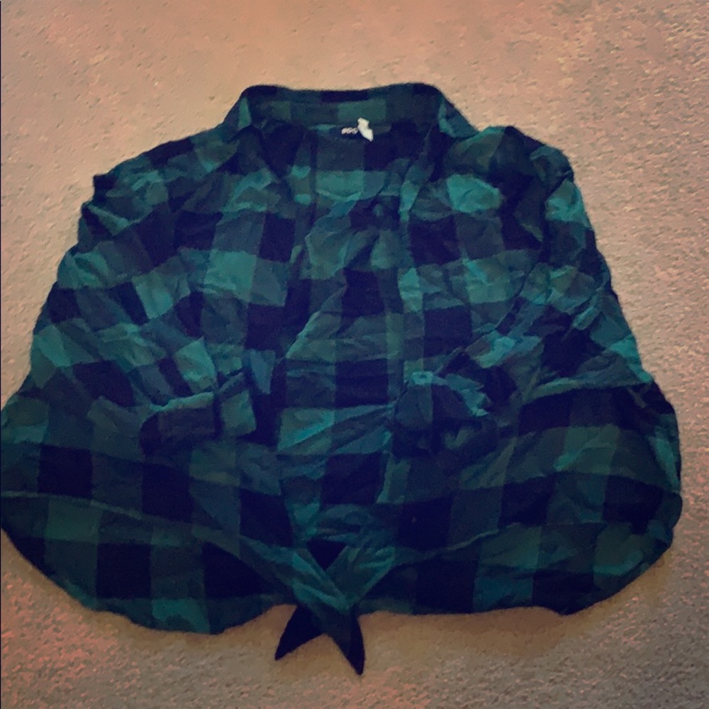 BDG green and black blouse.  Very comfortable!